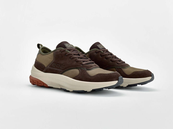 GNL Office Walk – sophisticated walking sneaker combining breathable mesh, refined leather overlays, and 360°WALK sole for everyday use.