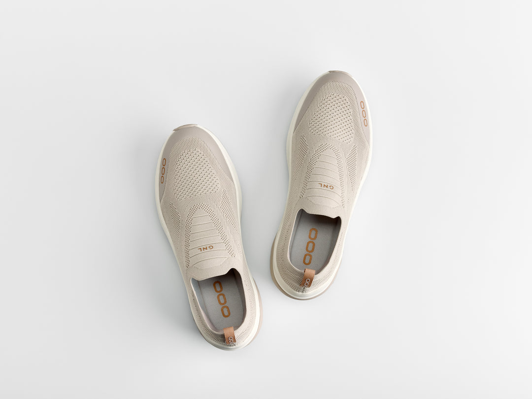 GNL Moon Walk Sand lightweight everyday shoe top view