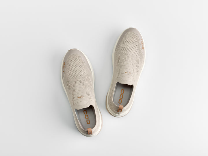 GNL Moon Walk Sand lightweight everyday shoe top view